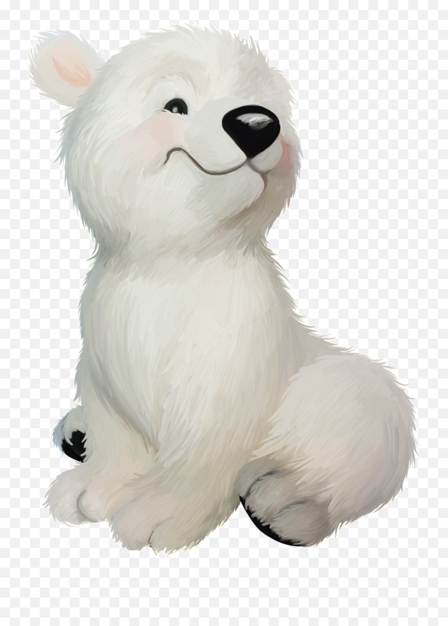 Oso Blanco Png Transparente - Samoyed Png Cartoon,Oso Png