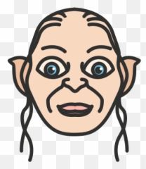 Elf Gollum Lord Of The Rings Smeagol - Smeagol Icon Png,Gollum Png