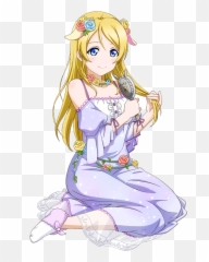 Card - Transparent Eli Ayase Png,Eli Ayase Transparent