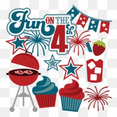 4th Of July Clipart Png - Clipart Fourth July Food Miss Kate Cuttables