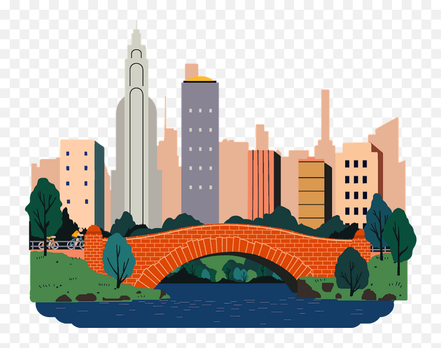 Central Park Clipart - Central Park Vector Png,Park Png