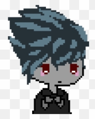 Pixilart - Kawaii Ryuk By Lightlipci Drawing Png,Ryuk Png