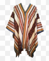 Peruvian Alpaca Poncho Scarlet Sun - Wool Png,Poncho Png