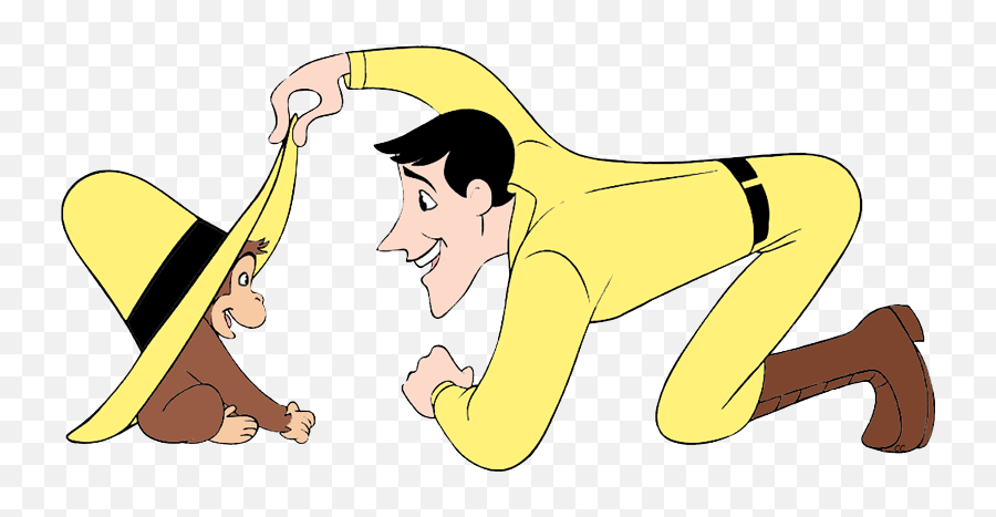 Curious George Clip Art Cartoon - Yellow Hat Curious George Png,Cartoon Hat Png