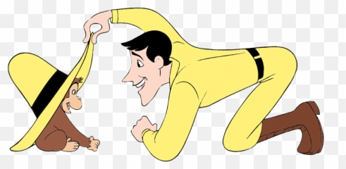 Curious George Clip Art Cartoon - Yellow Hat Curious George Png,Cartoon Hat Png