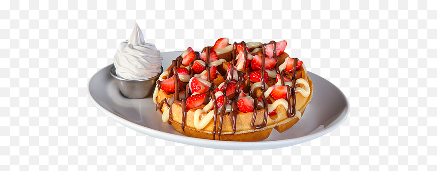 Tinseltown Menu - Fruit Cake Png,Waffle Png