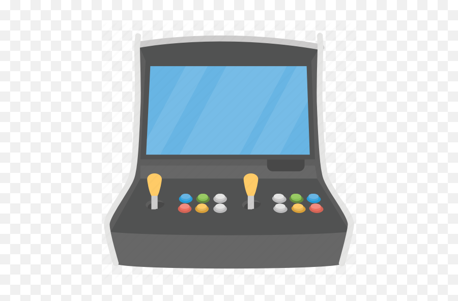 Slot Machine Arcade Game Coin Operated Classic Gaming Icon - Portable Png,Arcade Machine Png