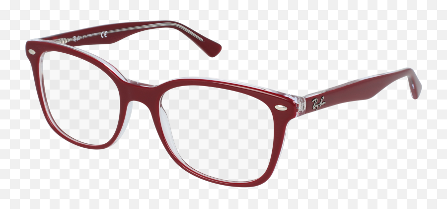 Rayban Rb 5285 Bordeauxtransparent Unisexu0027s Eyeglasses - Ray Ban Rb 5285 5738 Png,Ray Ban Png