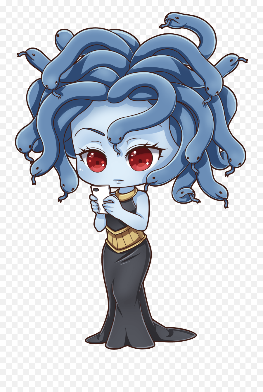 Redditor Medusa - Monsters On Social Media Social Medusa Png,Medusa Png