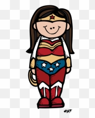 Wonderwomanmelonheadzcoloredpng 7171600 Superhero - Melonheadz Superhero Clipart,Wonderwoman Png
