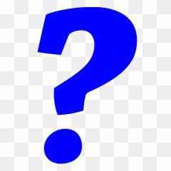 Free Blue Question Mark Png Download