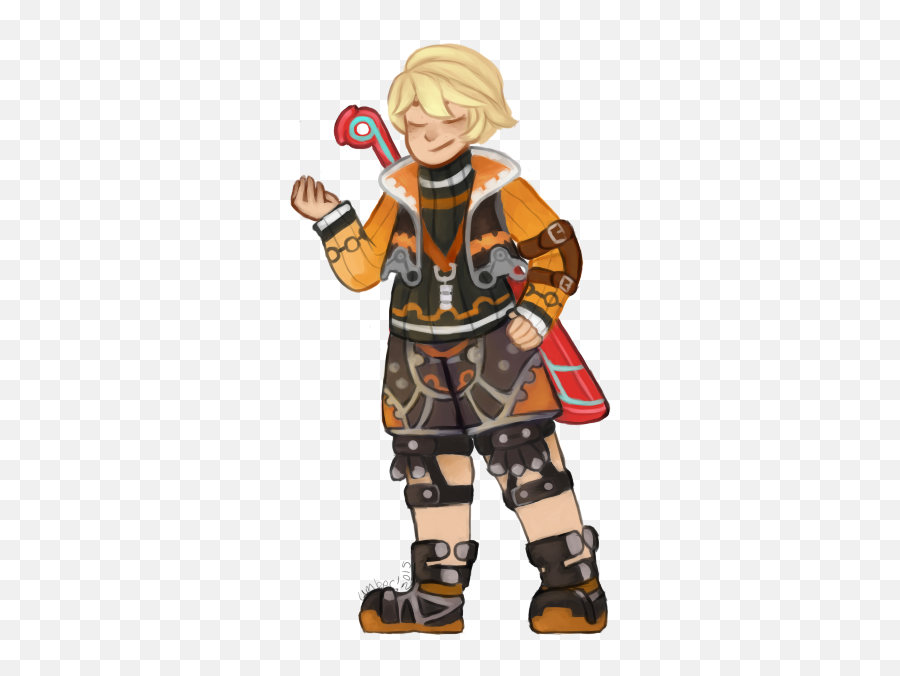 Download Hd U201cnow Its Reyn Shulk Time U201d My Piece For - Fictional Character Png,Shulk Png