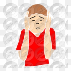 Too Loud Stencil For Classroom Therapy Use - Great Too Fatigue Png,Loud Png