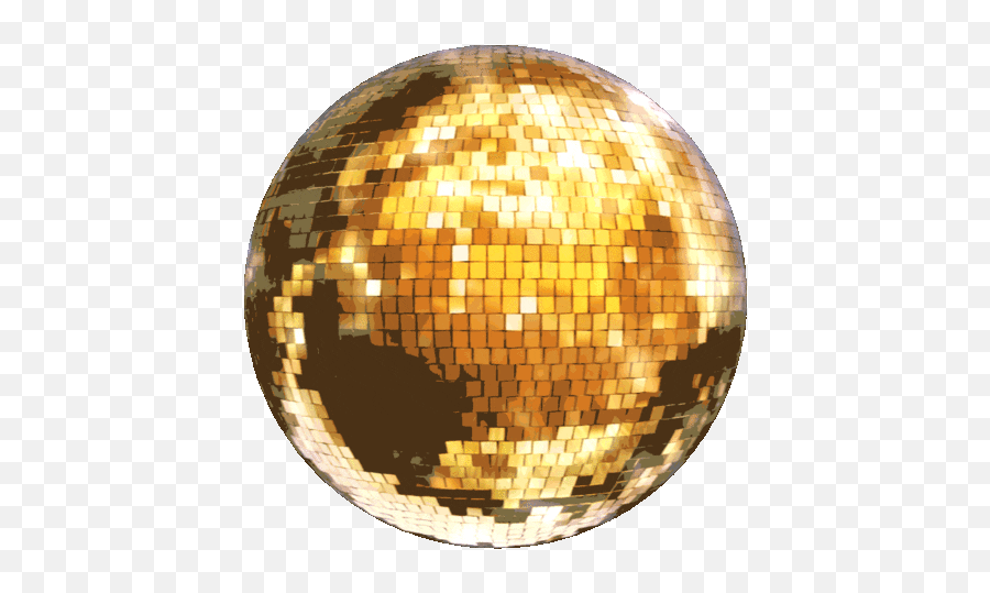 All The Right Tunes - Transparent Disco Ball Gif Animated Png,Gold Disco Ball Png
