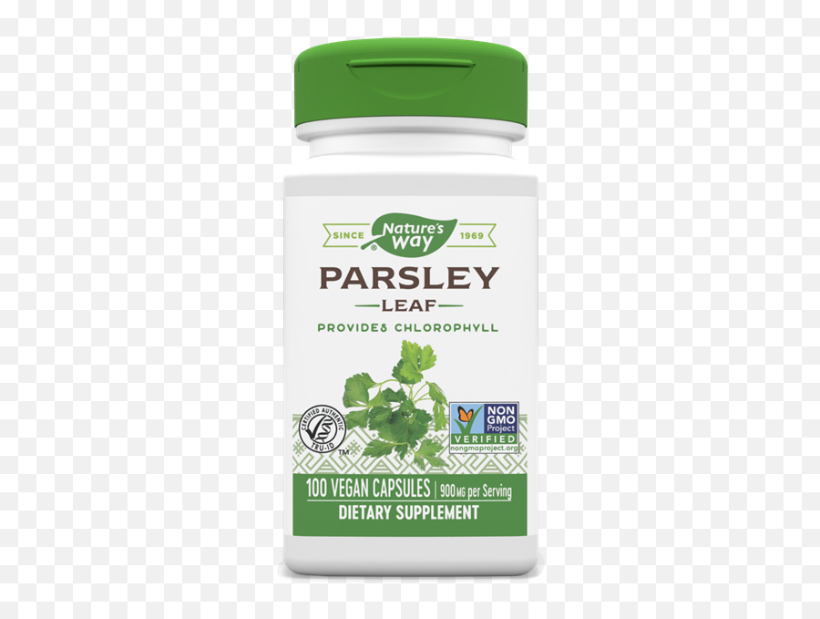 Parsley Leaf 100 Caps - Natureu0027s Way Way Vitex Fruit Png,Parsley Png