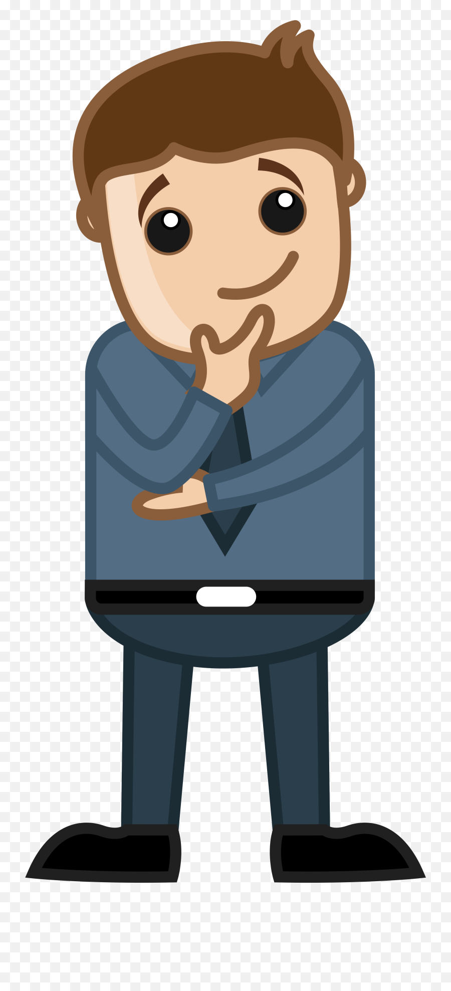 Cartoon Royalty Free Photography - People Thinking Cartoon Png,Man Thinking  Png - free transparent png images 