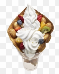 Your Food Pngs U2014 Bubble Waffles - Bubble Waffle With Vanilla Ice Cream,Waffles Png
