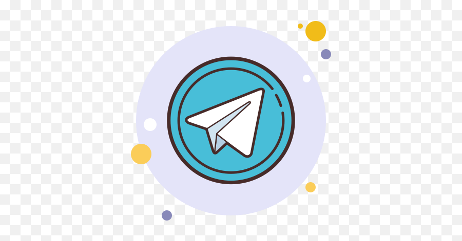 Free Flat Telegram App Icon Of Bubbles Available For - Vertical Png,Linux Icon