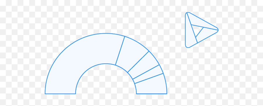 Pie Chart - Horizontal Png,Donut Chart Icon Png