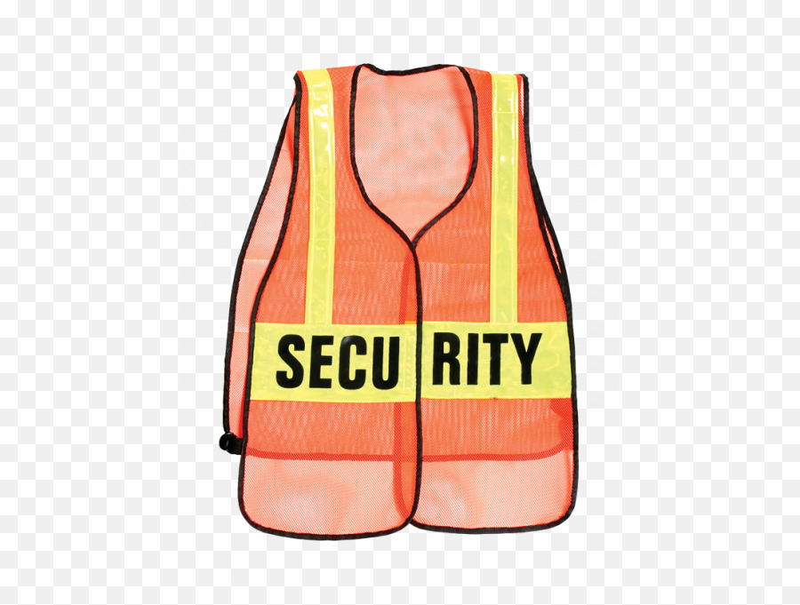 Security Reflective Vest Orange - Orange Security Reflective Vests Png,Red Icon Vest
