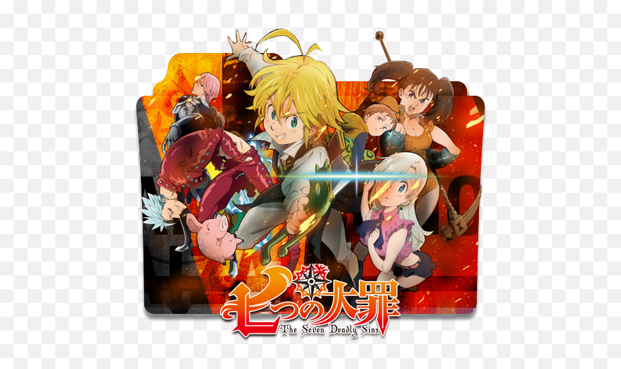 Images Of Download Anime Nanatsu No - Nanatsu No Taizai Png,Nanatsu No Taizai Folder Icon