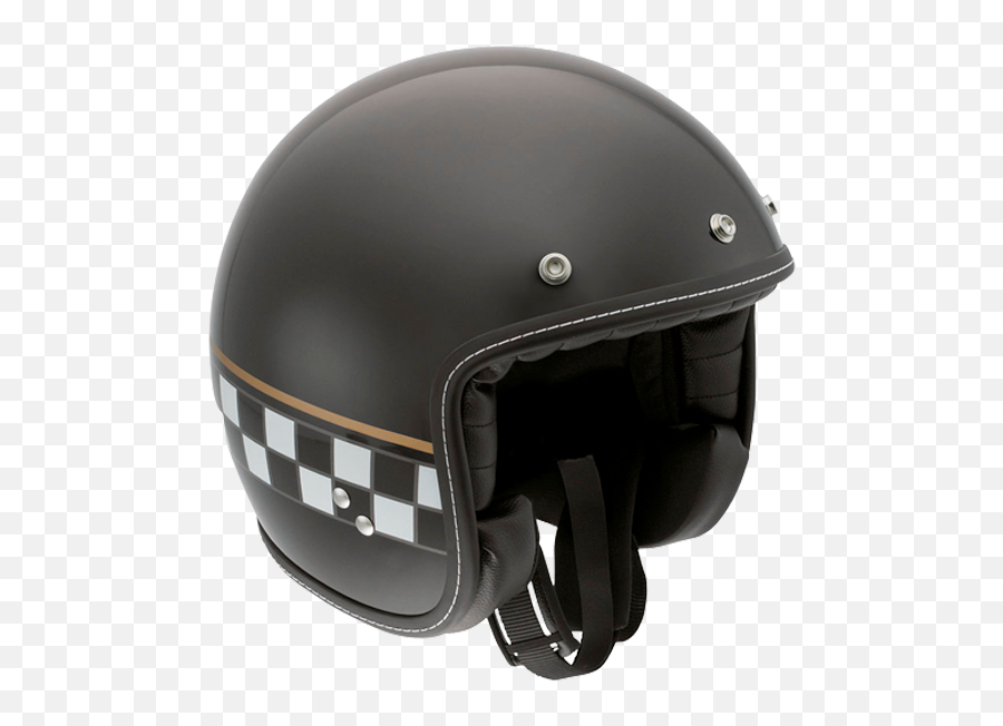 Agv Rp60 Cafe Racer Black Motorcycle Helmet - Agv Retro Helmet Open Face Png,Icon Variant Helmet Review