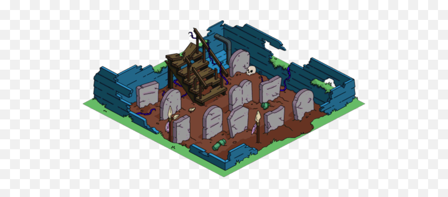 Ancient Burial Ground - Simpsons Tapped Out Ancient Burial Ground Png,The Simpson's Tappedout Running Icon Next To Job
