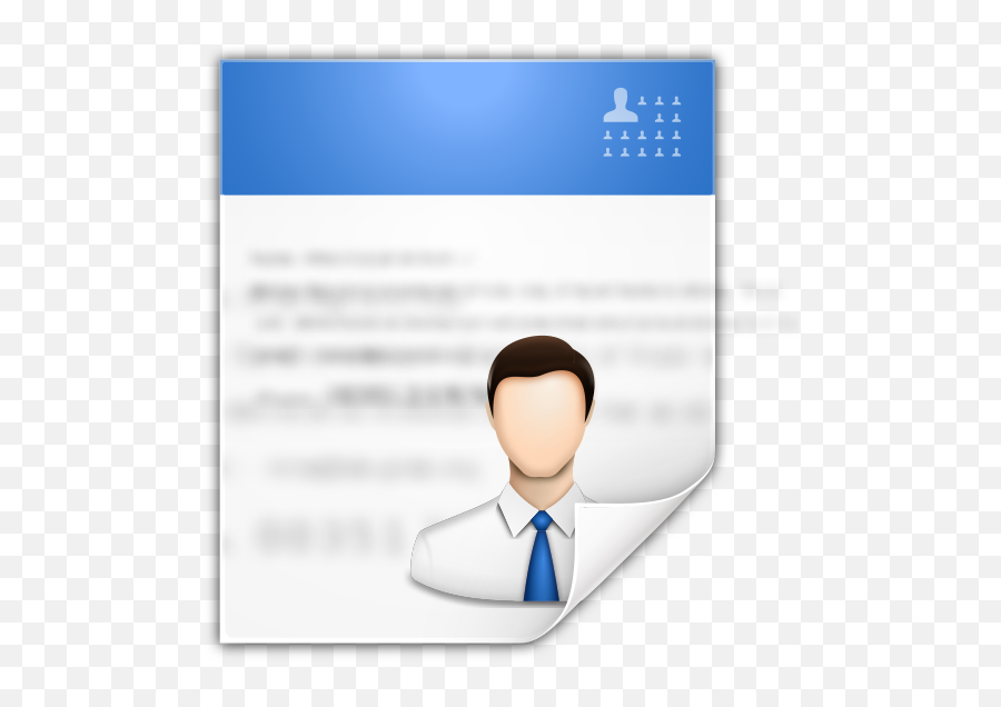 Oxygen480 - Worker Png,Vcard Icon
