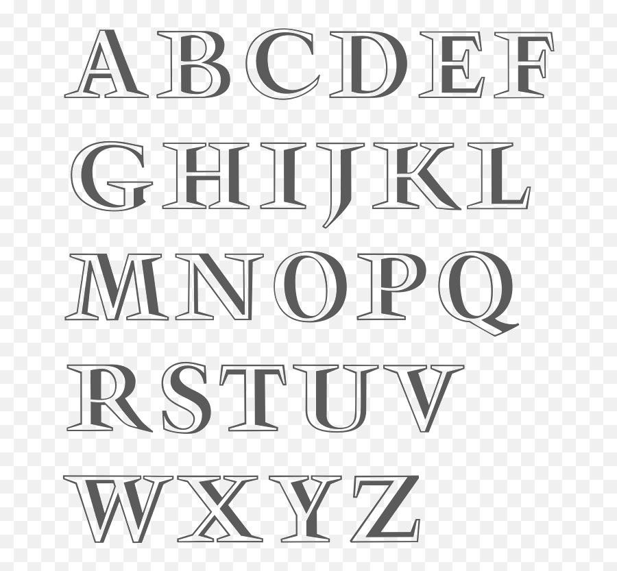 Phonetic Ipa Fonts - Fancy Royal 3d Letters Png,Times New Roman Font Icon