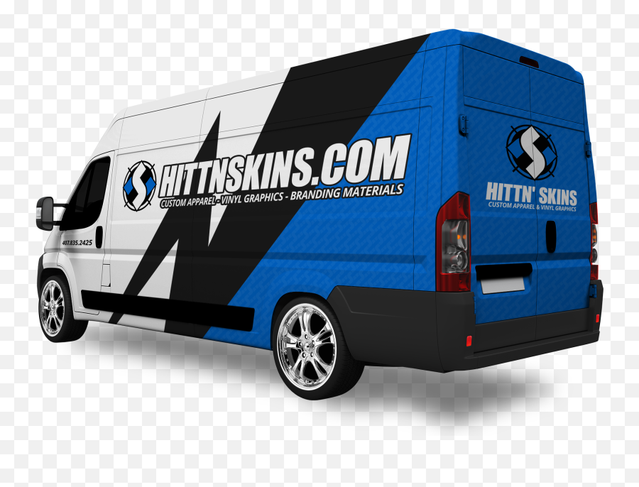 Hittnu0027 Skins - A Custom Graphic Design Company Specializing Custom Van Wraps Png,Icon For Hire Clothing