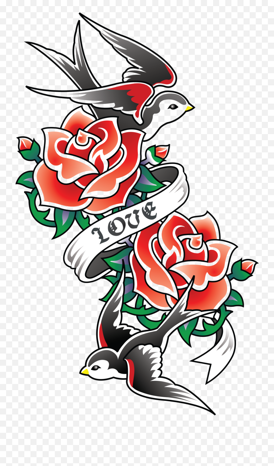 Download Tattoo School Old Sleeve Rose - Transparent Arm Tattoo Png,Rose Tattoo Png