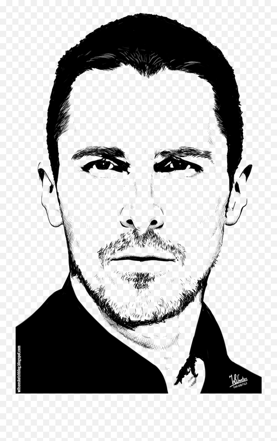Download Free Christian Bale Icon Favicon Freepngimg - Christian Bale Clipart Png,Christian Icon Painting