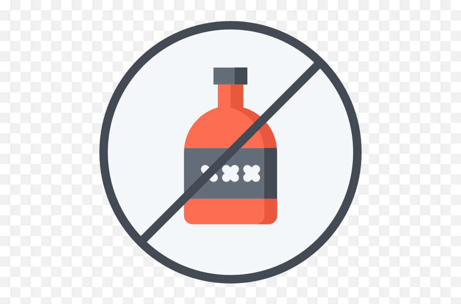 No Alcohol - Free Signaling Icons No Mask Icon Png,No Alcohol Icon