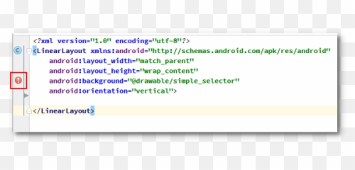 Unknown Warning Icon - Android Studio Stack Overflow Dot png