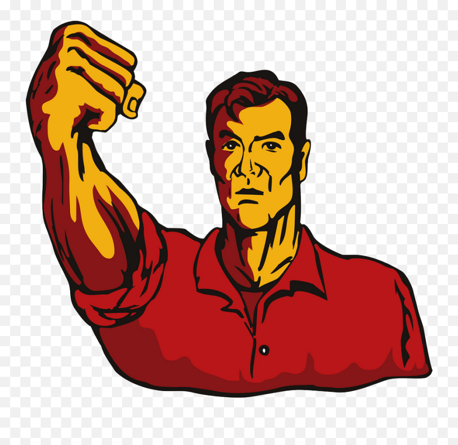 Man With Clenched Fist Png Transparent - Clipart World Fist Clenched Png,Clenched Fist Icon