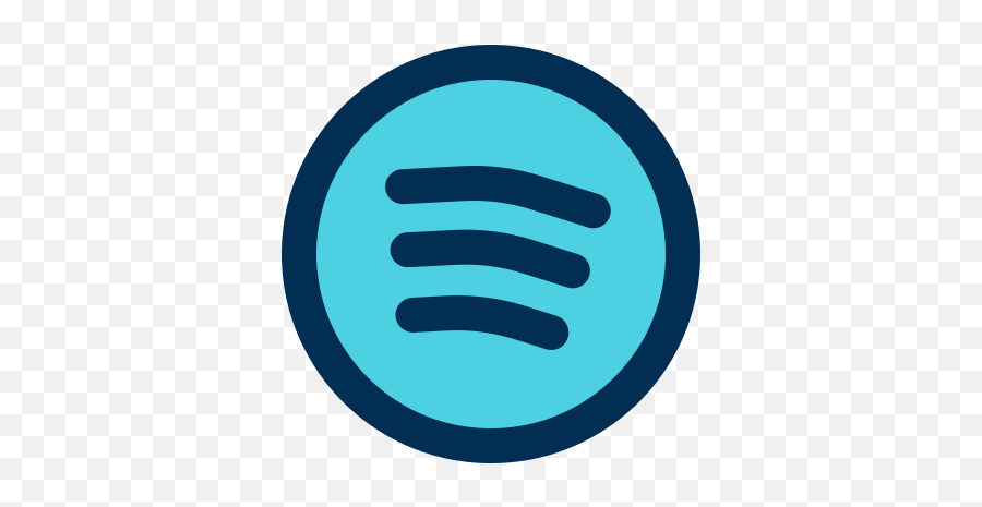 Spotify - Free Social Media Icons Spotify Icon Blue Png,Spotify Icon Png