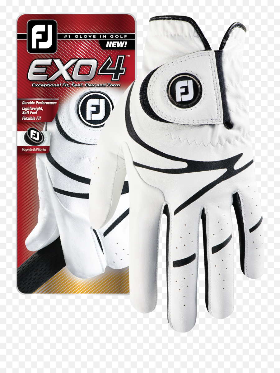 Exo4 Golf Gloves For Men Footjoy - Footjoy Golf Glove With Magnetic Ball Marker Png,Footjoy Icon Boa Golf Shoes