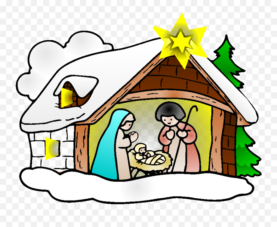 Nativity Scene Png Svg Clip Art For Web - Download Clip Art Nativity Clip Art,Icon Of Jesus Birth