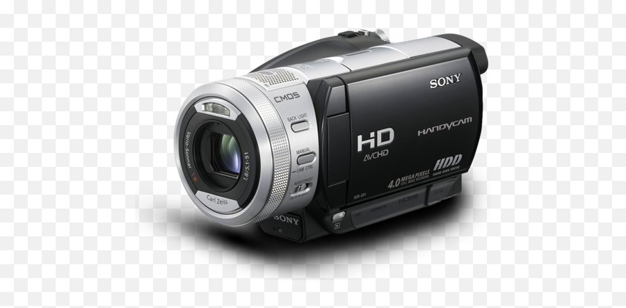 Videos Hd Cam Video Camera Icon Front Row Realistic - Audio And Video Recording Png,Camcorder Png