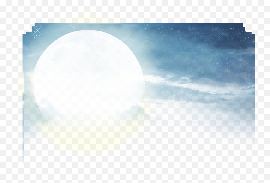 Clouds Sky Creative Moonlight White - Sky Png,Moonlight Png