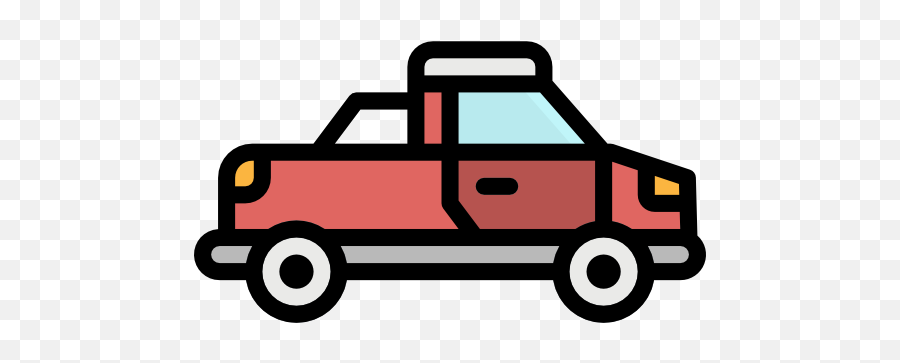 Pickup Car - Free Transport Icons Car Png,Car Icon Free Download