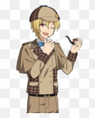 Download Hd Nazuna Nito Detective - Cartoon Png,Detective Png