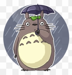 Totoro - Telegram Sticker Stiker Totoro Png,Totoro Png