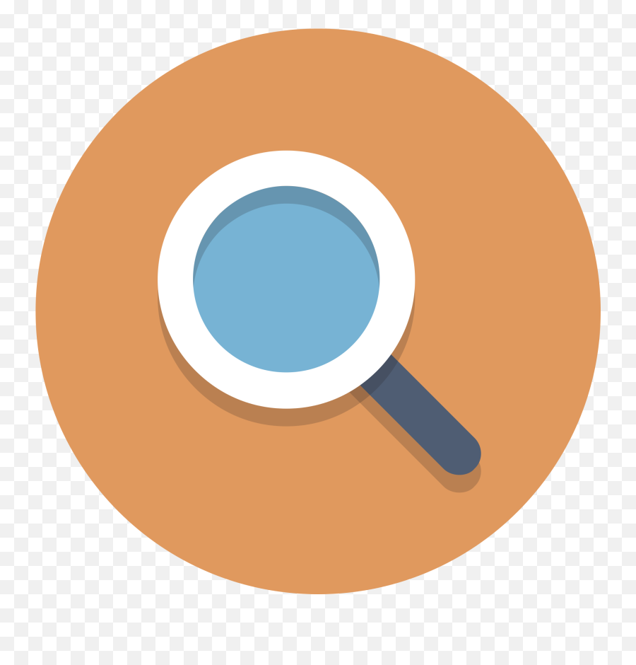 Magnifying Glass Icon - Flat Magnifying Glass Icon Png,Magnifying Glass Icon Png