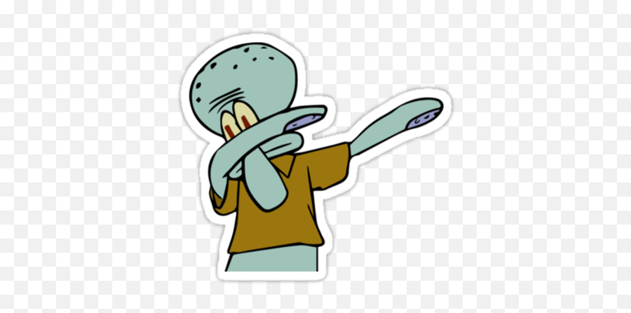 Spongebobsquarepants Squidward Png - Dabbing Squidward,Squidward Png