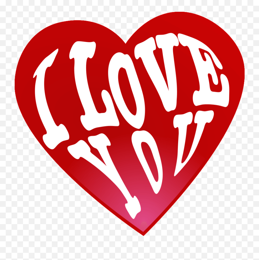 I Love You Png Heart Transparent Without 993041 - Png Amor Maior Do Mundo Png,Love Transparent Background