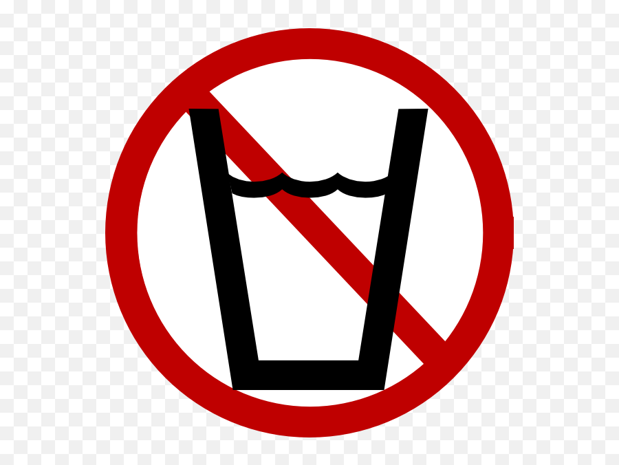No Physical Activity Clipart - No Drinking Water Sign Png,Water Clipart Transparent