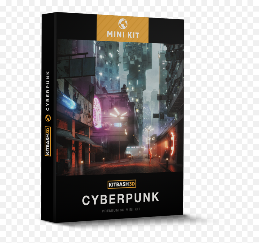 Mini Kit Cyberpunk - Kitbash3d Props Cyber Streets Png,Cyberpunk Png