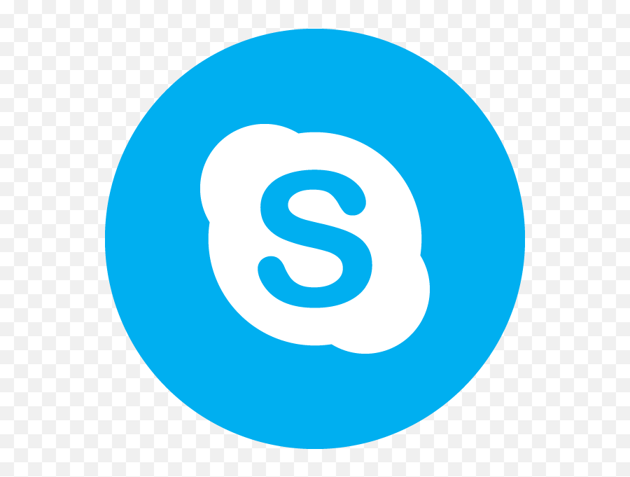 Skype Icon - Vimeo Round Logo Png,Skype Logo Png