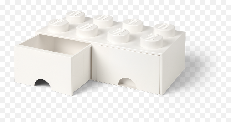 Buy Room Copenhagen - Lego Brick Drawers 8 White 40061735 Construction Set Toy Png,Lego Blocks Png